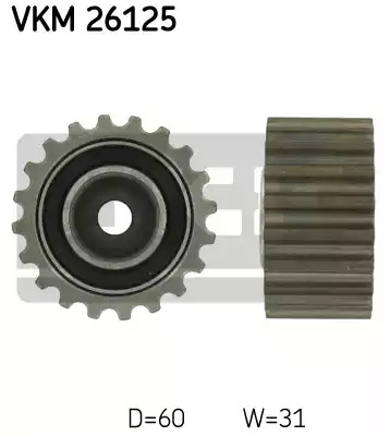 Ролик SKF VKM 26125